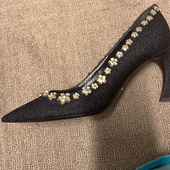 Dior denim crystal shoe - Picture 7 of 11